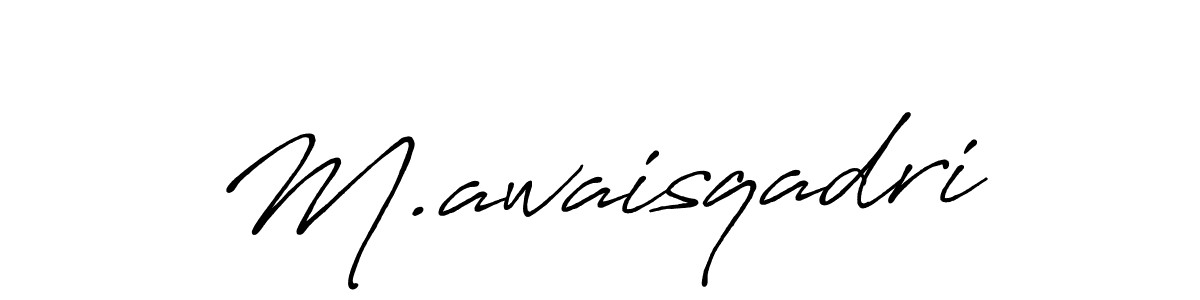 How to Draw M.awaisqadri signature style? Antro_Vectra_Bolder is a latest design signature styles for name M.awaisqadri. M.awaisqadri signature style 7 images and pictures png