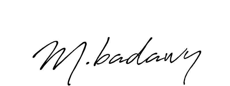 Make a beautiful signature design for name M.badawy. Use this online signature maker to create a handwritten signature for free. M.badawy signature style 7 images and pictures png