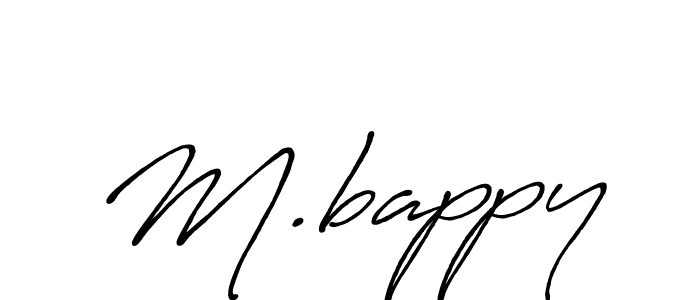 It looks lik you need a new signature style for name M.bappy. Design unique handwritten (Antro_Vectra_Bolder) signature with our free signature maker in just a few clicks. M.bappy signature style 7 images and pictures png