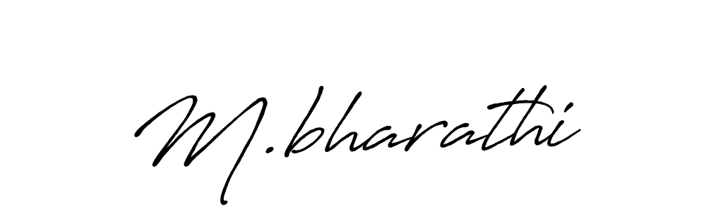 Best and Professional Signature Style for M.bharathi. Antro_Vectra_Bolder Best Signature Style Collection. M.bharathi signature style 7 images and pictures png