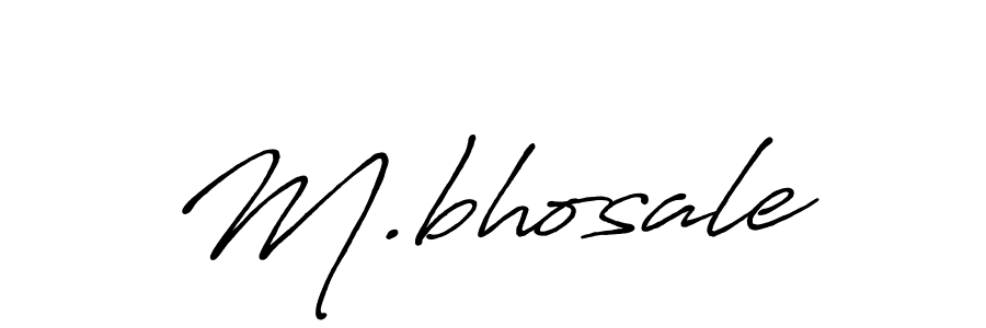 Similarly Antro_Vectra_Bolder is the best handwritten signature design. Signature creator online .You can use it as an online autograph creator for name M.bhosale. M.bhosale signature style 7 images and pictures png