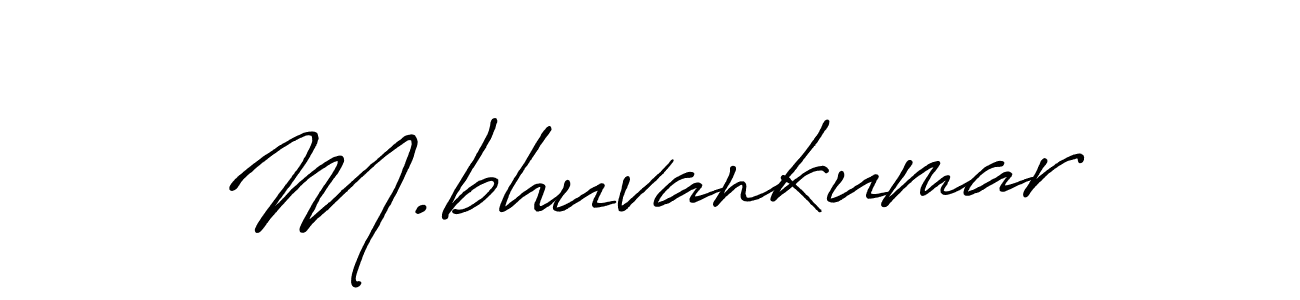 Check out images of Autograph of M.bhuvankumar name. Actor M.bhuvankumar Signature Style. Antro_Vectra_Bolder is a professional sign style online. M.bhuvankumar signature style 7 images and pictures png