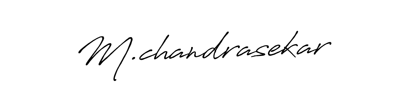 Check out images of Autograph of M.chandrasekar name. Actor M.chandrasekar Signature Style. Antro_Vectra_Bolder is a professional sign style online. M.chandrasekar signature style 7 images and pictures png