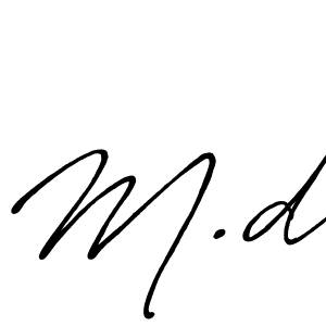 Check out images of Autograph of M.d name. Actor M.d Signature Style. Antro_Vectra_Bolder is a professional sign style online. M.d signature style 7 images and pictures png