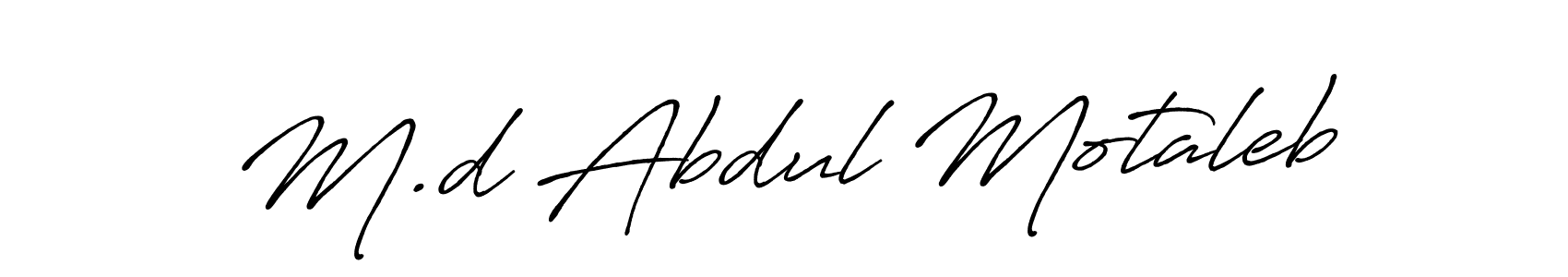 Also You can easily find your signature by using the search form. We will create M.d Abdul Motaleb name handwritten signature images for you free of cost using Antro_Vectra_Bolder sign style. M.d Abdul Motaleb signature style 7 images and pictures png