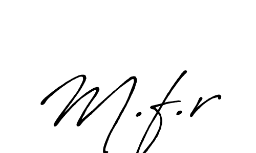 Here are the top 10 professional signature styles for the name M.f.r. These are the best autograph styles you can use for your name. M.f.r signature style 7 images and pictures png