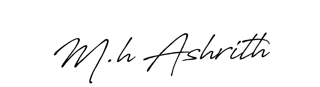 Make a short M.h Ashrith signature style. Manage your documents anywhere anytime using Antro_Vectra_Bolder. Create and add eSignatures, submit forms, share and send files easily. M.h Ashrith signature style 7 images and pictures png