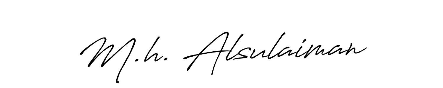 Make a short M.h. Alsulaiman signature style. Manage your documents anywhere anytime using Antro_Vectra_Bolder. Create and add eSignatures, submit forms, share and send files easily. M.h. Alsulaiman signature style 7 images and pictures png