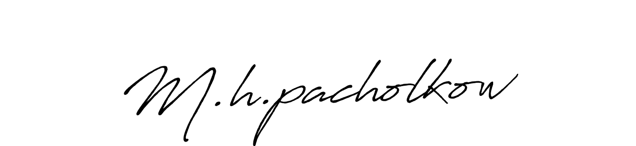 You can use this online signature creator to create a handwritten signature for the name M.h.pacholkow. This is the best online autograph maker. M.h.pacholkow signature style 7 images and pictures png