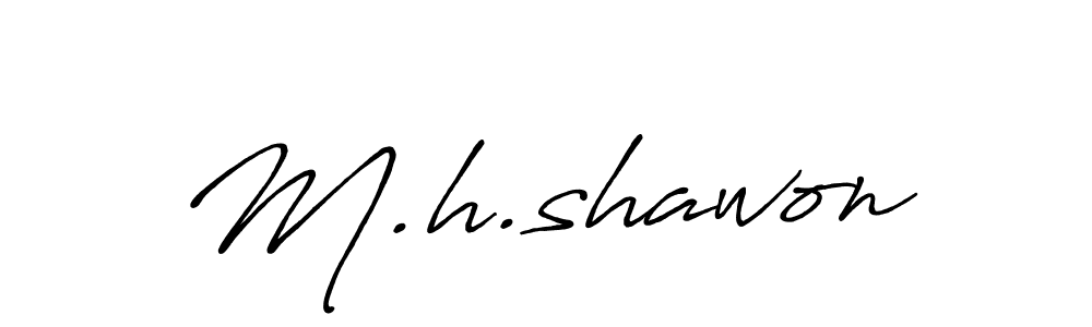 Make a short M.h.shawon signature style. Manage your documents anywhere anytime using Antro_Vectra_Bolder. Create and add eSignatures, submit forms, share and send files easily. M.h.shawon signature style 7 images and pictures png