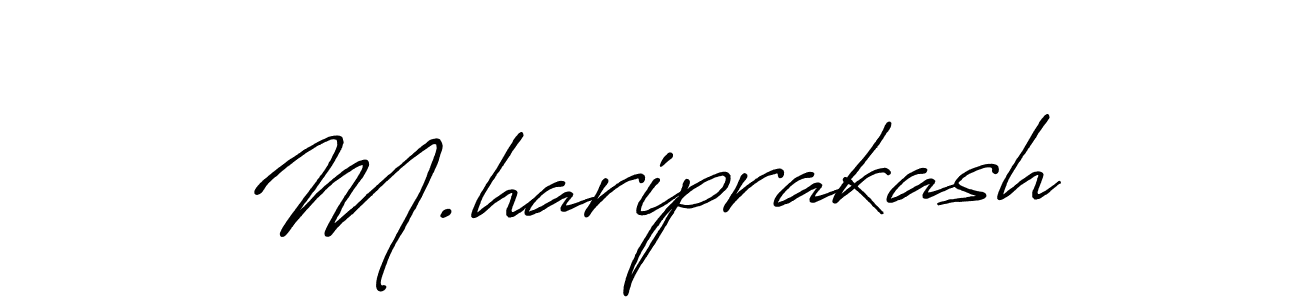 You can use this online signature creator to create a handwritten signature for the name M.hariprakash. This is the best online autograph maker. M.hariprakash signature style 7 images and pictures png