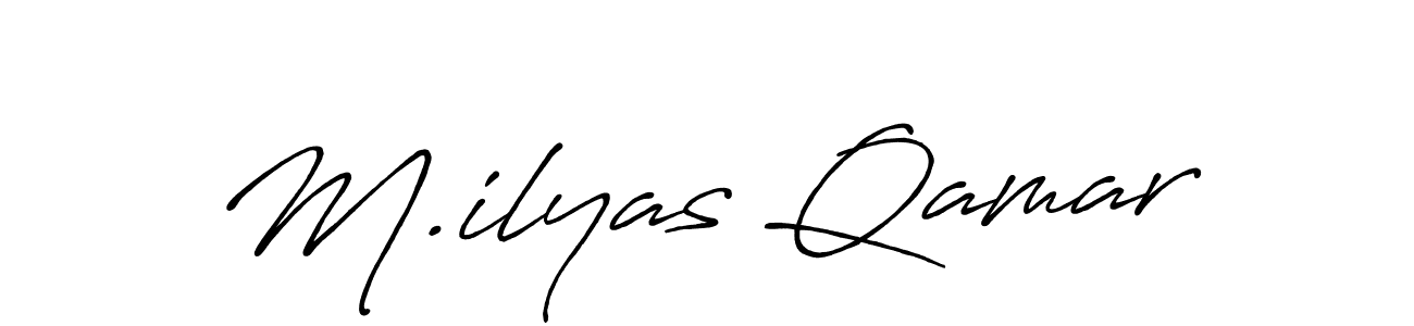 Once you've used our free online signature maker to create your best signature Antro_Vectra_Bolder style, it's time to enjoy all of the benefits that M.ilyas Qamar name signing documents. M.ilyas Qamar signature style 7 images and pictures png