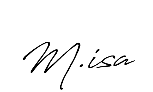 Similarly Antro_Vectra_Bolder is the best handwritten signature design. Signature creator online .You can use it as an online autograph creator for name M.isa. M.isa signature style 7 images and pictures png