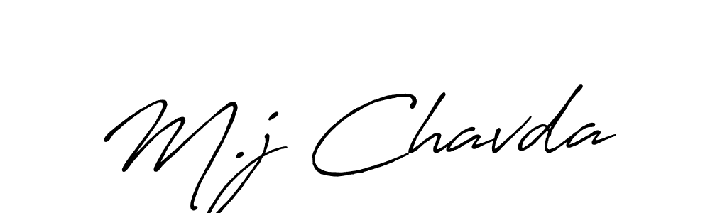 Best and Professional Signature Style for M.j Chavda. Antro_Vectra_Bolder Best Signature Style Collection. M.j Chavda signature style 7 images and pictures png