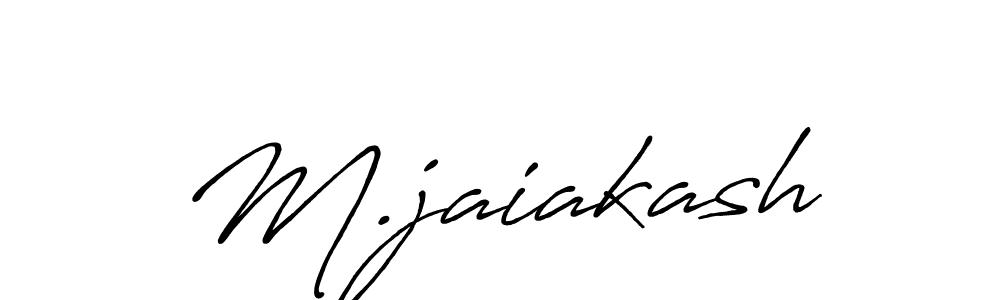 if you are searching for the best signature style for your name M.jaiakash. so please give up your signature search. here we have designed multiple signature styles  using Antro_Vectra_Bolder. M.jaiakash signature style 7 images and pictures png