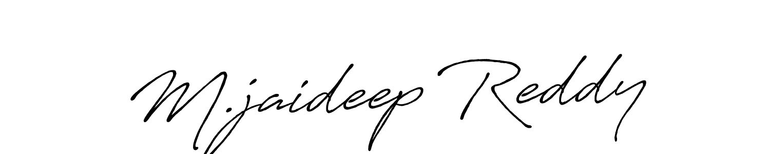 Make a beautiful signature design for name M.jaideep Reddy. Use this online signature maker to create a handwritten signature for free. M.jaideep Reddy signature style 7 images and pictures png