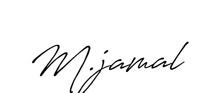 The best way (Antro_Vectra_Bolder) to make a short signature is to pick only two or three words in your name. The name M.jamal include a total of six letters. For converting this name. M.jamal signature style 7 images and pictures png