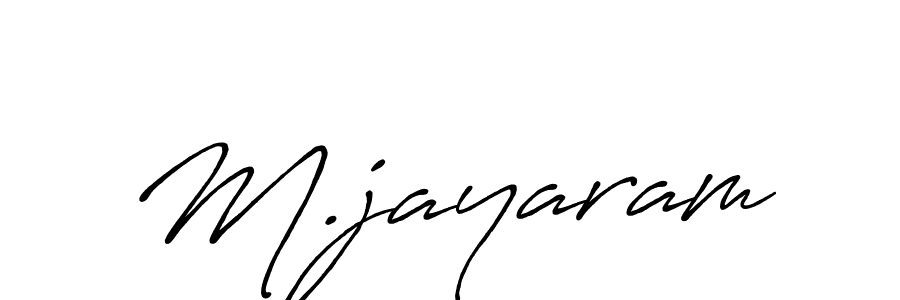 Antro_Vectra_Bolder is a professional signature style that is perfect for those who want to add a touch of class to their signature. It is also a great choice for those who want to make their signature more unique. Get M.jayaram name to fancy signature for free. M.jayaram signature style 7 images and pictures png