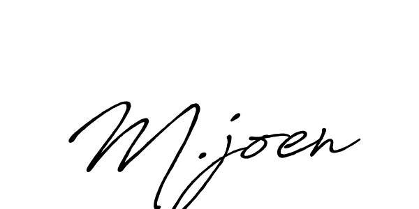 How to Draw M.joen signature style? Antro_Vectra_Bolder is a latest design signature styles for name M.joen. M.joen signature style 7 images and pictures png
