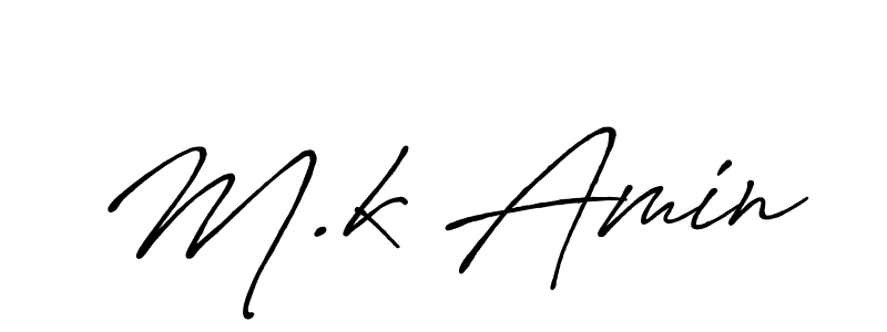 M.k Amin stylish signature style. Best Handwritten Sign (Antro_Vectra_Bolder) for my name. Handwritten Signature Collection Ideas for my name M.k Amin. M.k Amin signature style 7 images and pictures png