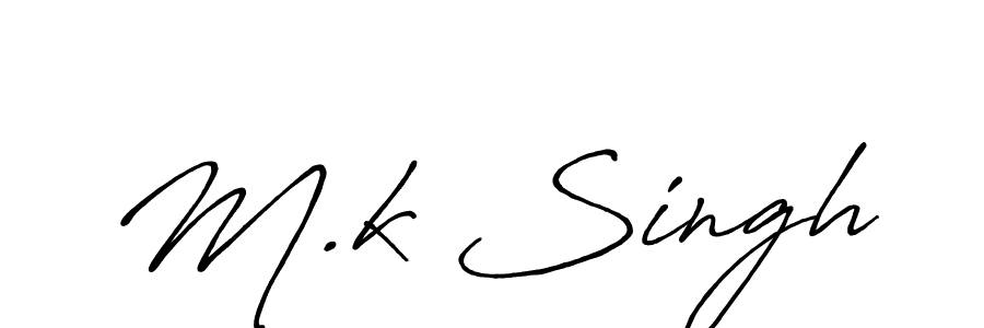 This is the best signature style for the M.k Singh name. Also you like these signature font (Antro_Vectra_Bolder). Mix name signature. M.k Singh signature style 7 images and pictures png