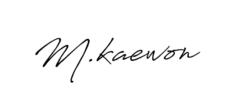 Antro_Vectra_Bolder is a professional signature style that is perfect for those who want to add a touch of class to their signature. It is also a great choice for those who want to make their signature more unique. Get M.kaewon name to fancy signature for free. M.kaewon signature style 7 images and pictures png