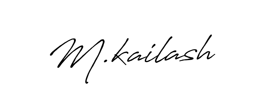 Make a short M.kailash signature style. Manage your documents anywhere anytime using Antro_Vectra_Bolder. Create and add eSignatures, submit forms, share and send files easily. M.kailash signature style 7 images and pictures png