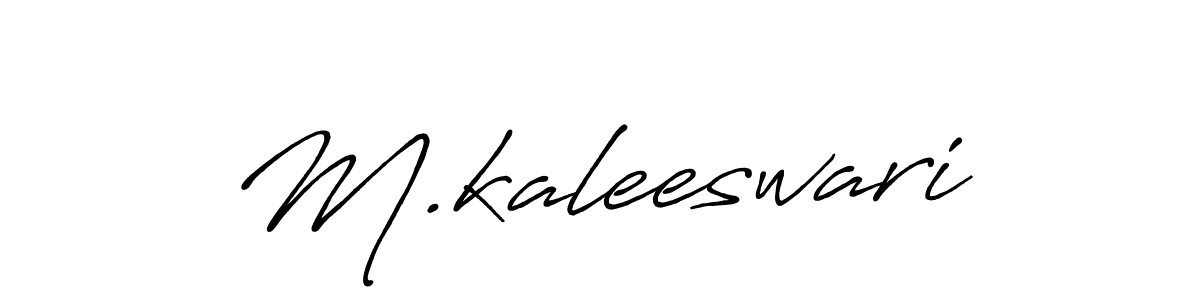 Also You can easily find your signature by using the search form. We will create M.kaleeswari name handwritten signature images for you free of cost using Antro_Vectra_Bolder sign style. M.kaleeswari signature style 7 images and pictures png