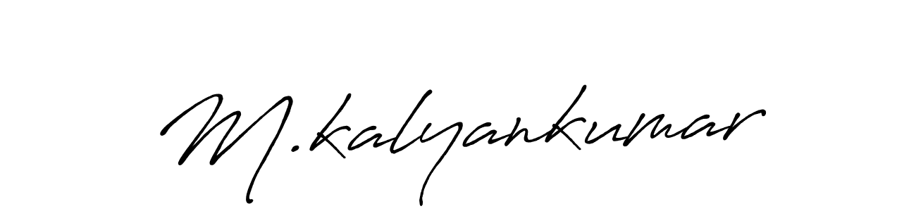 Make a short M.kalyankumar signature style. Manage your documents anywhere anytime using Antro_Vectra_Bolder. Create and add eSignatures, submit forms, share and send files easily. M.kalyankumar signature style 7 images and pictures png