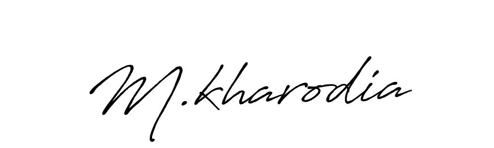It looks lik you need a new signature style for name M.kharodia. Design unique handwritten (Antro_Vectra_Bolder) signature with our free signature maker in just a few clicks. M.kharodia signature style 7 images and pictures png