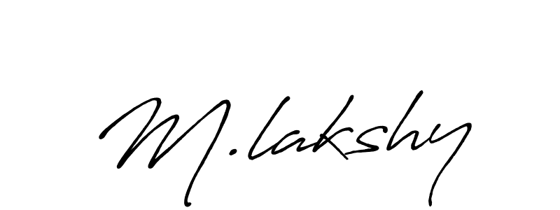 You can use this online signature creator to create a handwritten signature for the name M.lakshy. This is the best online autograph maker. M.lakshy signature style 7 images and pictures png