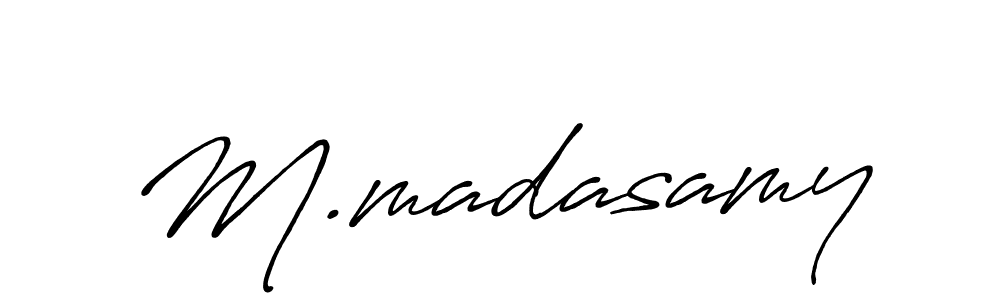 How to Draw M.madasamy signature style? Antro_Vectra_Bolder is a latest design signature styles for name M.madasamy. M.madasamy signature style 7 images and pictures png