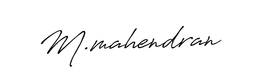 if you are searching for the best signature style for your name M.mahendran. so please give up your signature search. here we have designed multiple signature styles  using Antro_Vectra_Bolder. M.mahendran signature style 7 images and pictures png