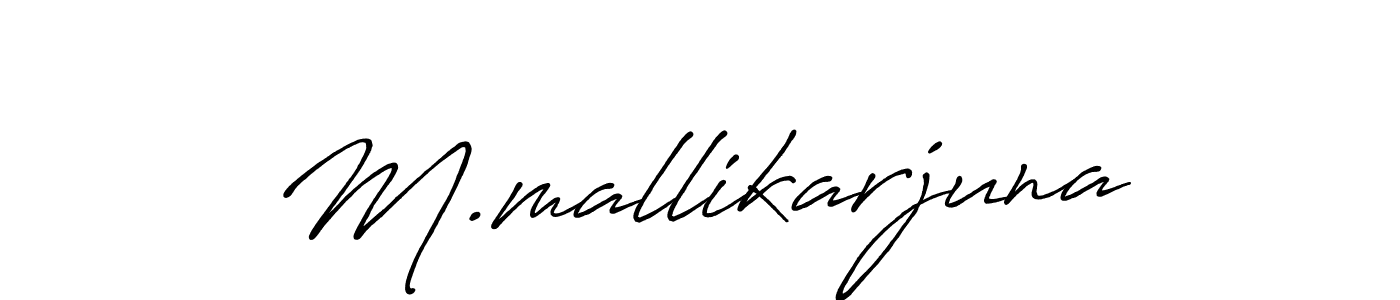 You should practise on your own different ways (Antro_Vectra_Bolder) to write your name (M.mallikarjuna) in signature. don't let someone else do it for you. M.mallikarjuna signature style 7 images and pictures png