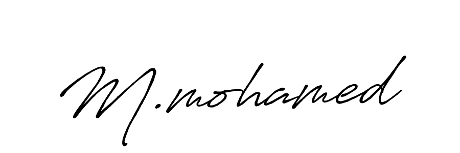 Make a beautiful signature design for name M.mohamed. Use this online signature maker to create a handwritten signature for free. M.mohamed signature style 7 images and pictures png