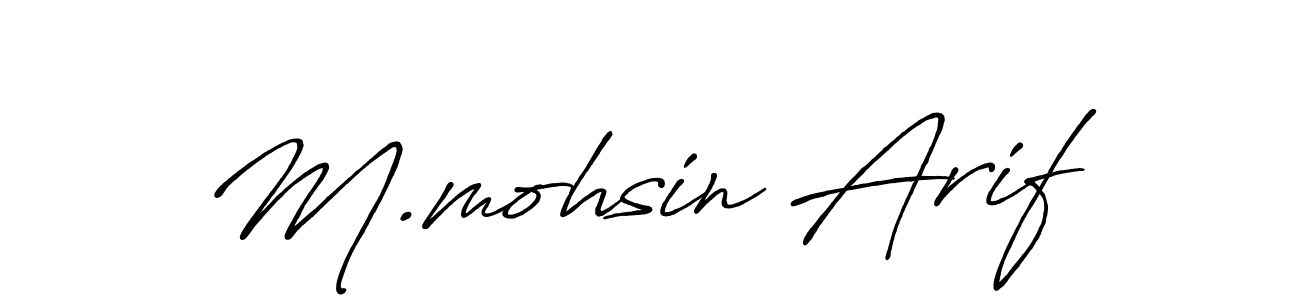 Check out images of Autograph of M.mohsin Arif name. Actor M.mohsin Arif Signature Style. Antro_Vectra_Bolder is a professional sign style online. M.mohsin Arif signature style 7 images and pictures png