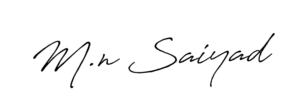 You can use this online signature creator to create a handwritten signature for the name M.n Saiyad. This is the best online autograph maker. M.n Saiyad signature style 7 images and pictures png