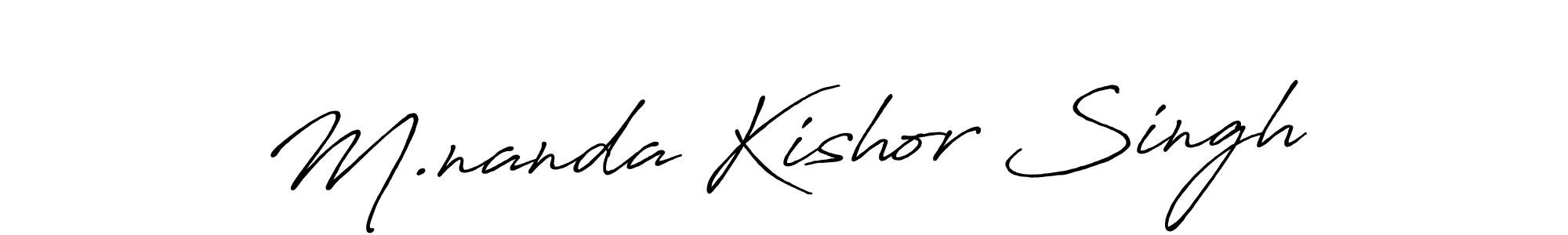 You can use this online signature creator to create a handwritten signature for the name M.nanda Kishor Singh. This is the best online autograph maker. M.nanda Kishor Singh signature style 7 images and pictures png