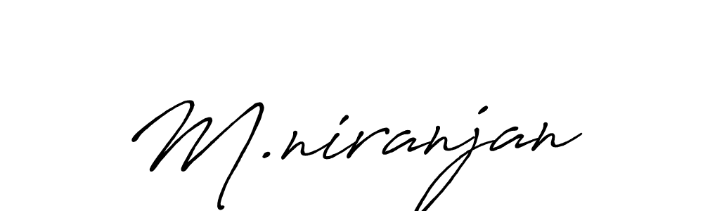 You can use this online signature creator to create a handwritten signature for the name M.niranjan. This is the best online autograph maker. M.niranjan signature style 7 images and pictures png
