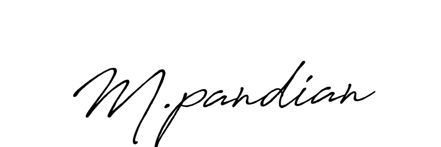 if you are searching for the best signature style for your name M.pandian. so please give up your signature search. here we have designed multiple signature styles  using Antro_Vectra_Bolder. M.pandian signature style 7 images and pictures png