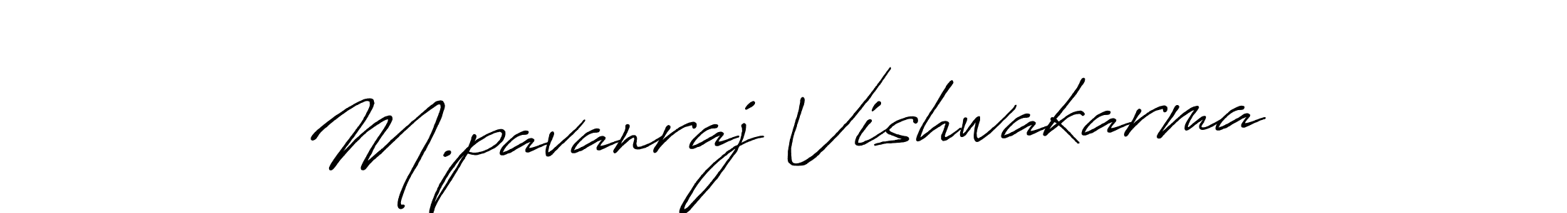 The best way (Antro_Vectra_Bolder) to make a short signature is to pick only two or three words in your name. The name M.pavanraj Vishwakarma include a total of six letters. For converting this name. M.pavanraj Vishwakarma signature style 7 images and pictures png