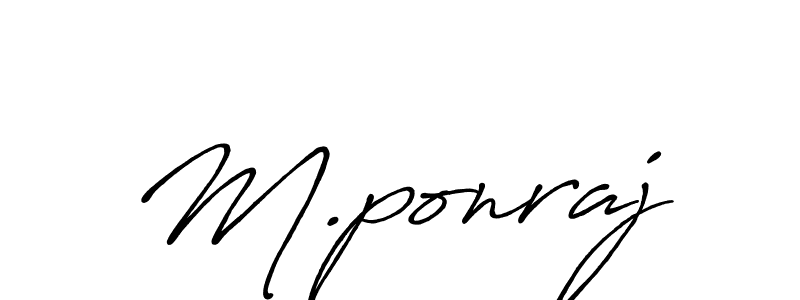 You can use this online signature creator to create a handwritten signature for the name M.ponraj. This is the best online autograph maker. M.ponraj signature style 7 images and pictures png