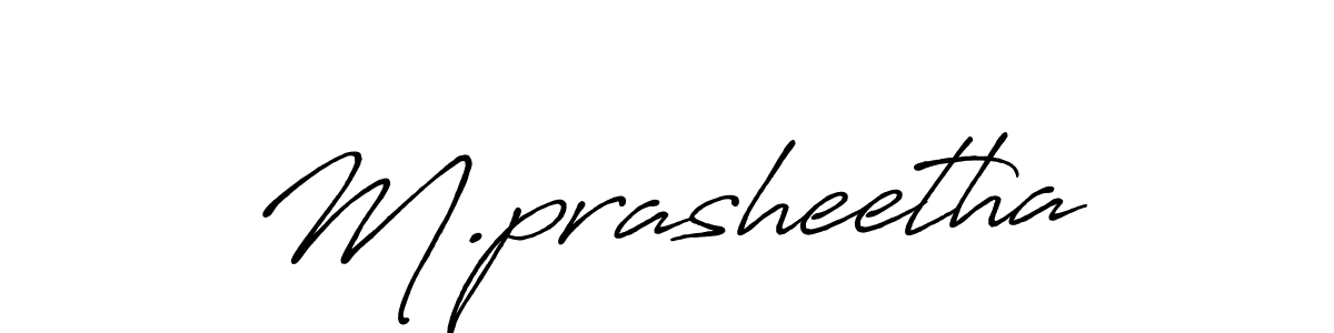 It looks lik you need a new signature style for name M.prasheetha. Design unique handwritten (Antro_Vectra_Bolder) signature with our free signature maker in just a few clicks. M.prasheetha signature style 7 images and pictures png