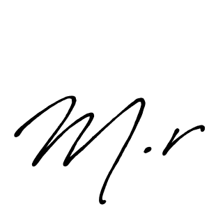 Here are the top 10 professional signature styles for the name M.r. These are the best autograph styles you can use for your name. M.r signature style 7 images and pictures png