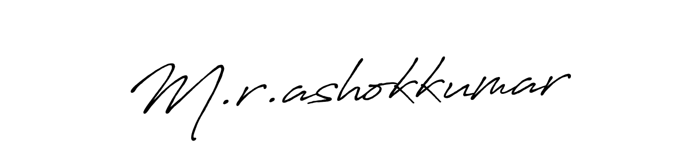 This is the best signature style for the M.r.ashokkumar name. Also you like these signature font (Antro_Vectra_Bolder). Mix name signature. M.r.ashokkumar signature style 7 images and pictures png