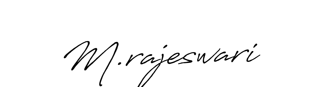 How to Draw M.rajeswari signature style? Antro_Vectra_Bolder is a latest design signature styles for name M.rajeswari. M.rajeswari signature style 7 images and pictures png