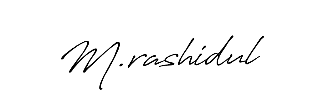This is the best signature style for the M.rashidul name. Also you like these signature font (Antro_Vectra_Bolder). Mix name signature. M.rashidul signature style 7 images and pictures png
