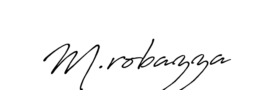 It looks lik you need a new signature style for name M.robazza. Design unique handwritten (Antro_Vectra_Bolder) signature with our free signature maker in just a few clicks. M.robazza signature style 7 images and pictures png