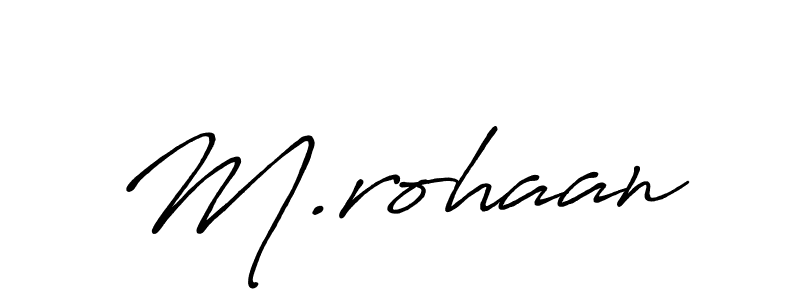 This is the best signature style for the M.rohaan name. Also you like these signature font (Antro_Vectra_Bolder). Mix name signature. M.rohaan signature style 7 images and pictures png