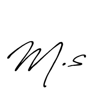 This is the best signature style for the M.s name. Also you like these signature font (Antro_Vectra_Bolder). Mix name signature. M.s signature style 7 images and pictures png